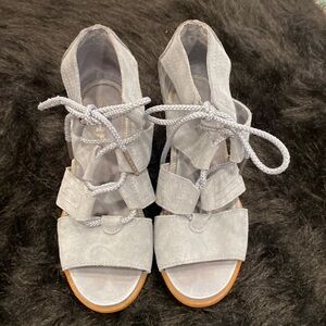 Light Blue Sorel Sandals